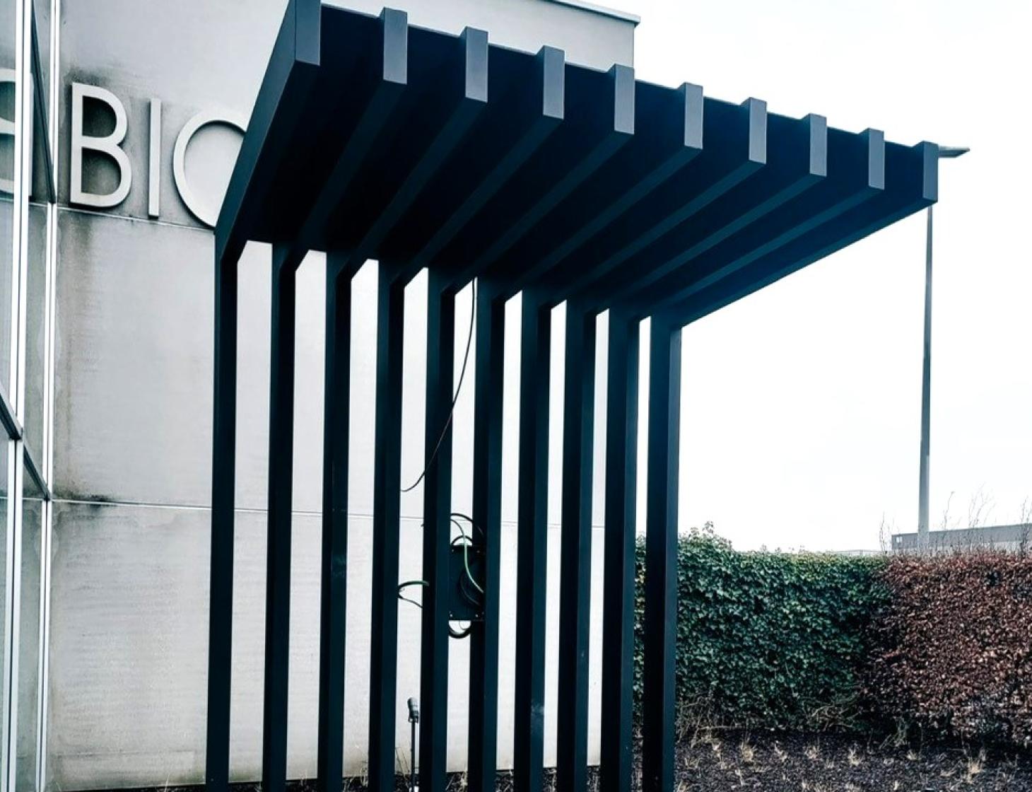 Lamellen overkapping